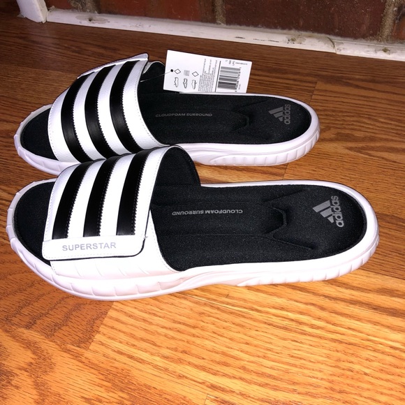 Adidas Superstar 3g Mens Slides 